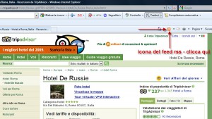 icona feed rss tripadvisor explorer