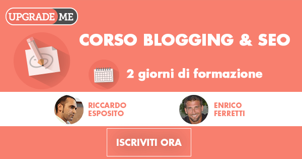 corso di Blogging e SEO