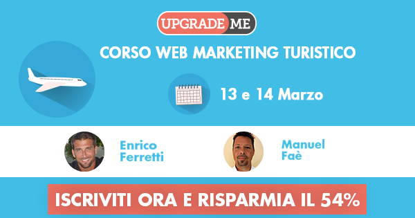 Corso Web Marketing Turistico - Web Marketing Turistico | Blog Turismo